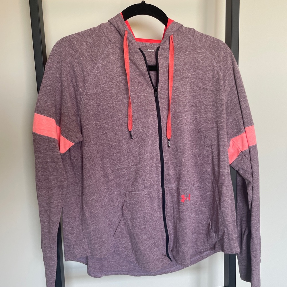 Under Armour Heathered Purple Top